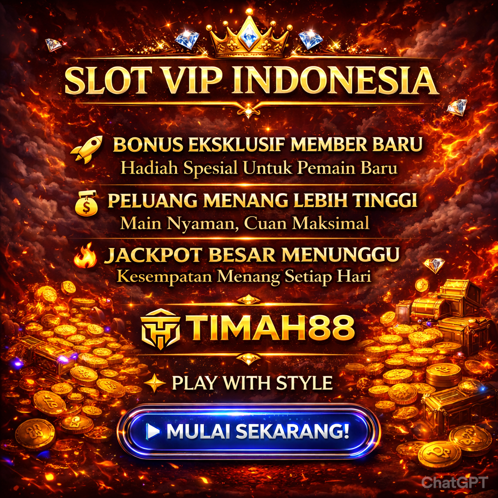 Slot VIP Indonesia, Sensasi Bermain Lebih Premium