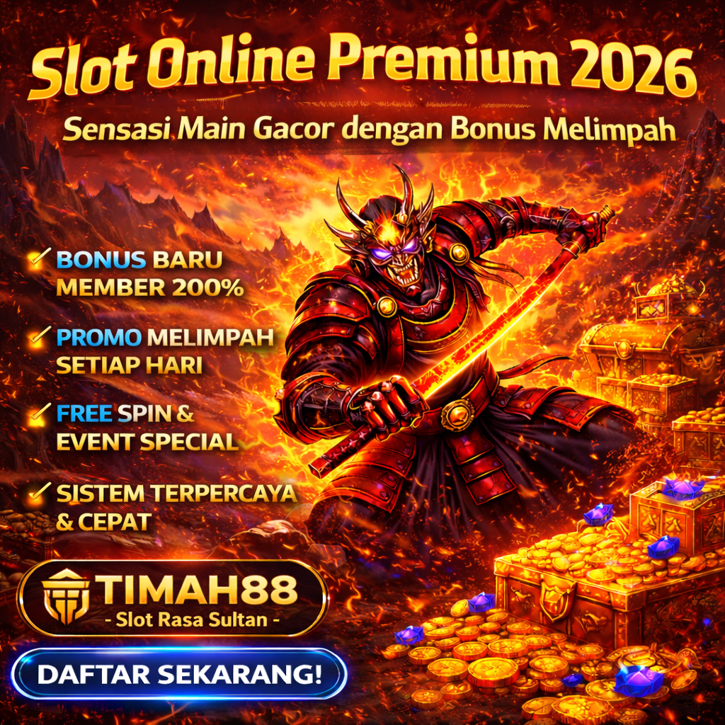 Slot Online Premium 2026: Bonus Besar, Sensasi Lebih Maksimal