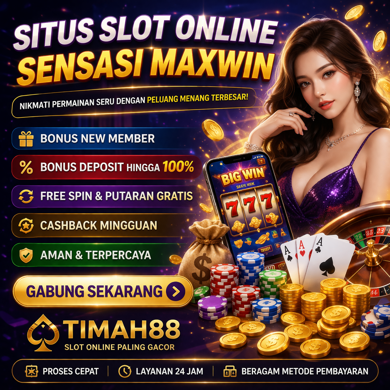 Situs Slot Online Sensasi Maxwin dengan Bonus Melimpah