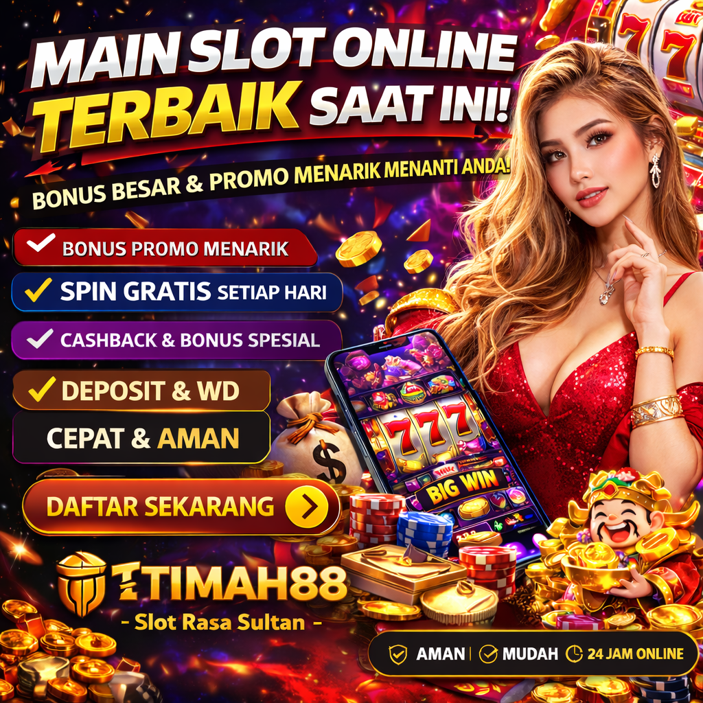 Slot Online Terbaik dengan Bonus Besar dan Promo Menarik Setiap Hari