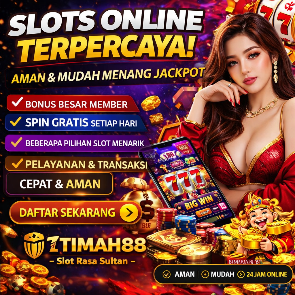 Slot Online Terpercaya dengan Bonus Besar dan Peluang Jackpot