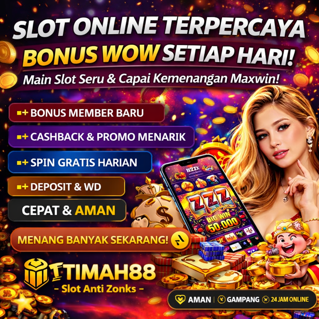 Slot Online Gacor Hari Ini dengan Bonus Besar dan Spin Gratis Tanpa Henti