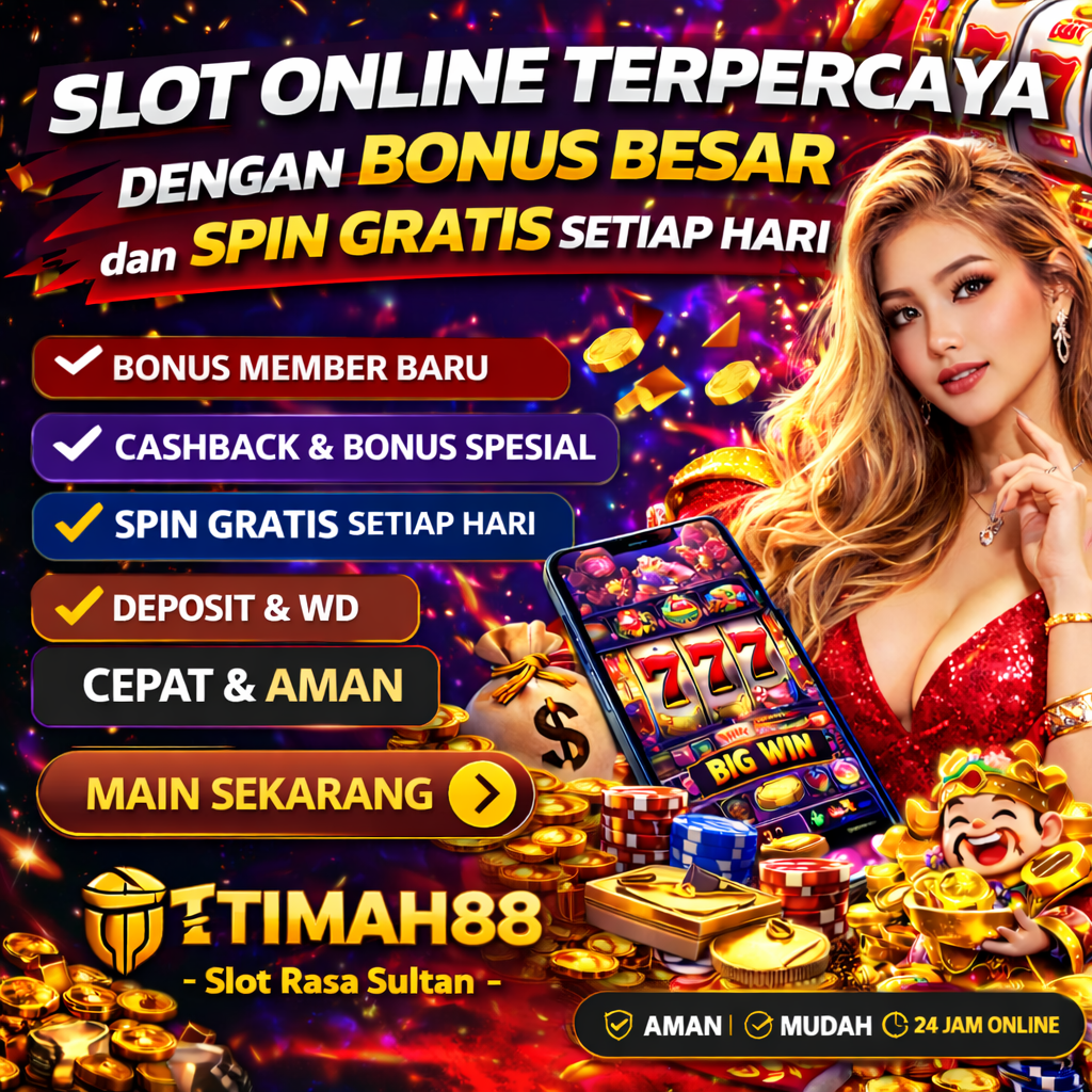 Slot Terpercaya dengan Bonus Besar dan Promo Harian