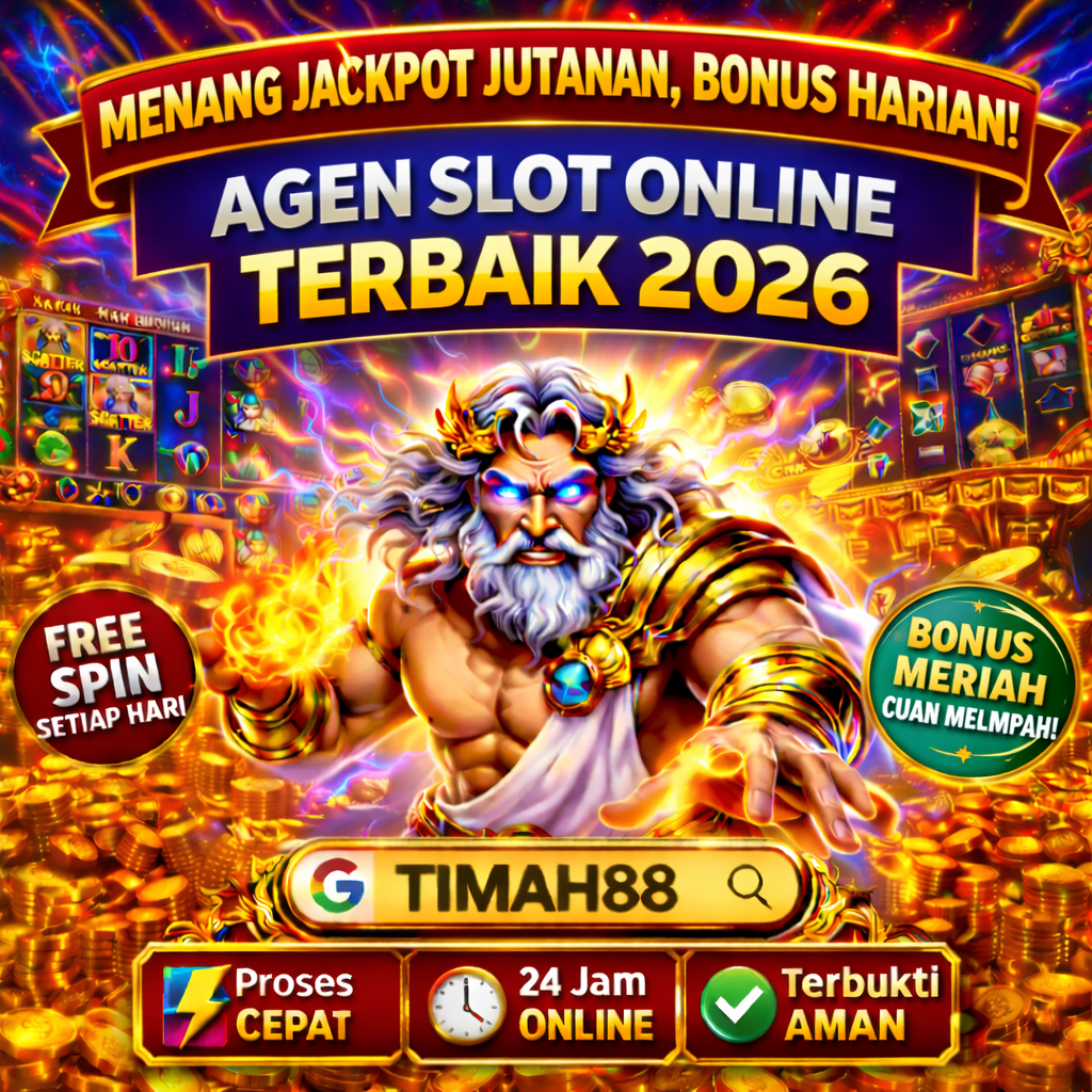 Agen Slot Online Terbaik 2026 di TIMAH88, Tempat Main Favorit