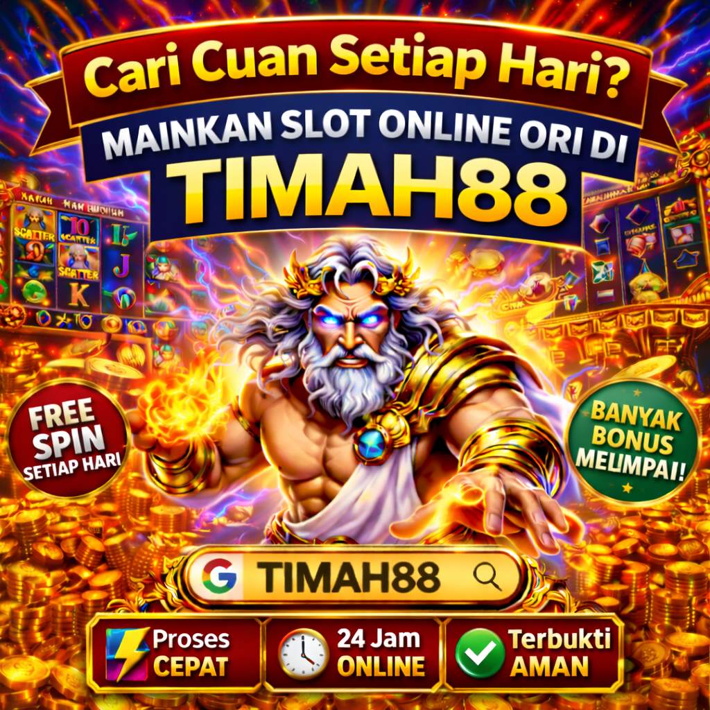 Main Slot Online Ori di TIMAH88, Hiburan Seru dan Peluang Cuan